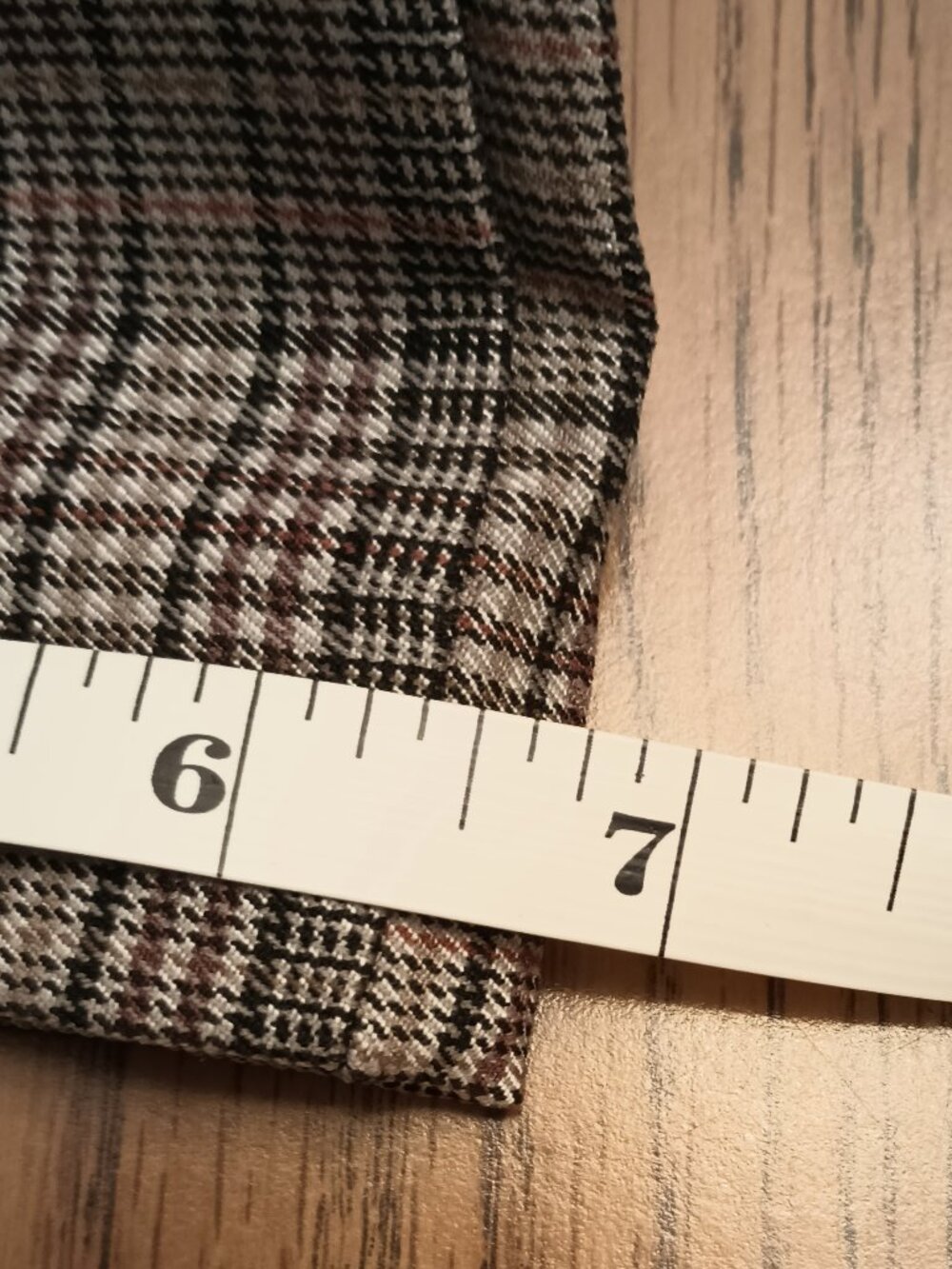 Jules & Leopold Size XL Brown Plaid Pull-on Ankle Pants (NWOT) - Picture 10 of 12